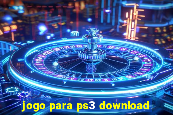 jogo para ps3 download